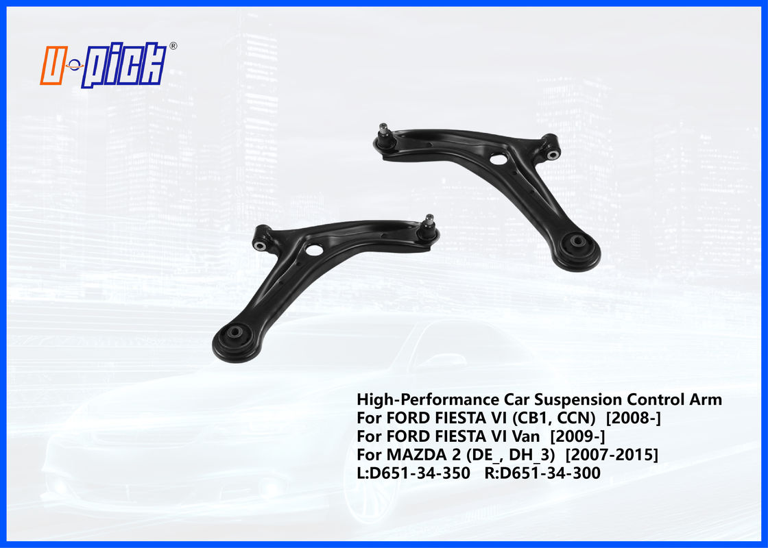 High-Performance Car Suspension Control Arm For Ford Fiesta For Mazda 2 L:D651-34-350   R:D651-34-300